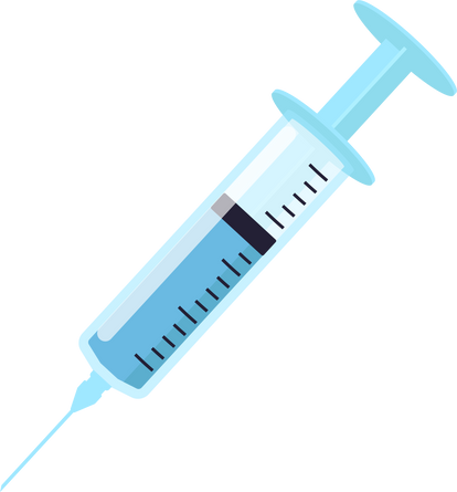 Medical needle Injection Icon       